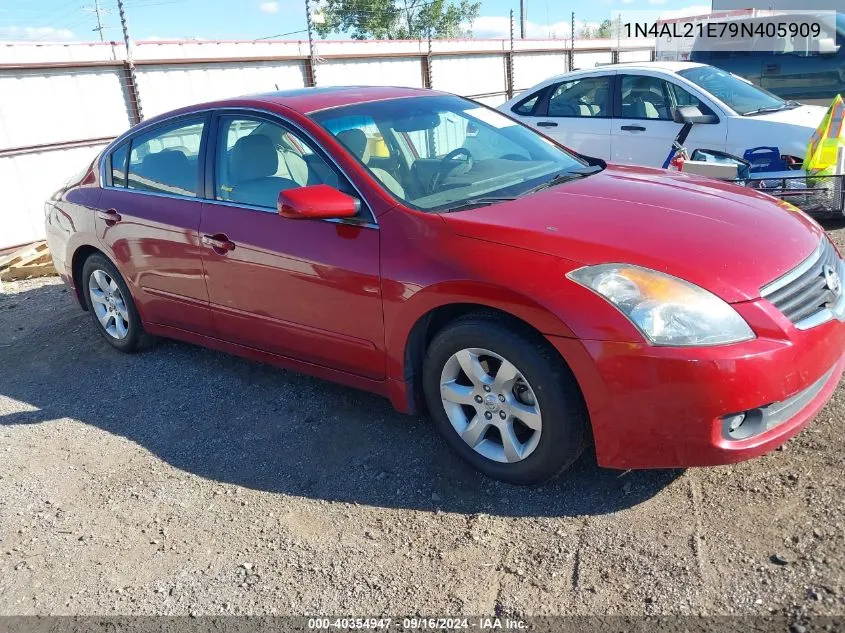 2009 Nissan Altima 2.5 S VIN: 1N4AL21E79N405909 Lot: 40354947