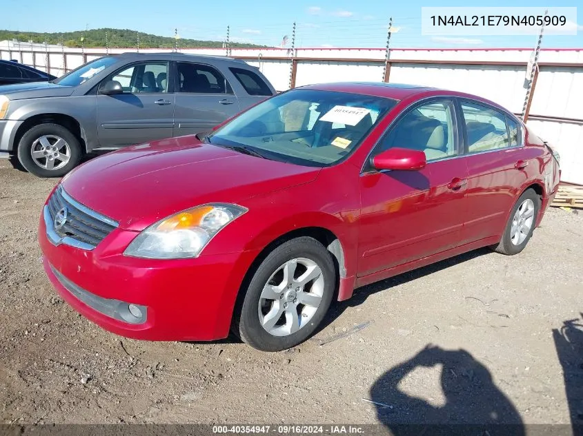 2009 Nissan Altima 2.5 S VIN: 1N4AL21E79N405909 Lot: 40354947