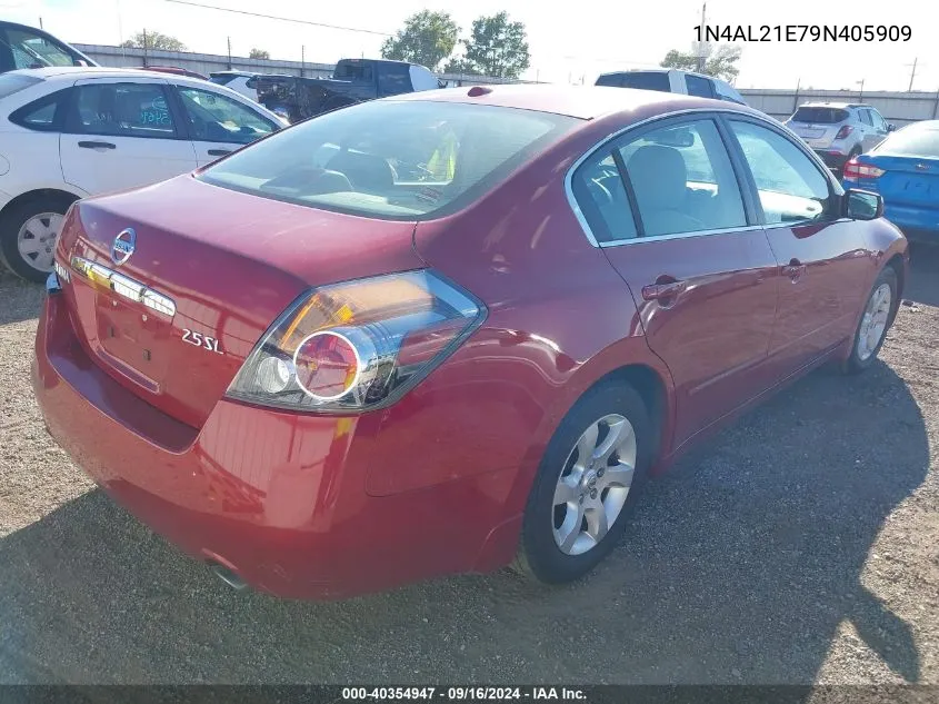 1N4AL21E79N405909 2009 Nissan Altima 2.5 S