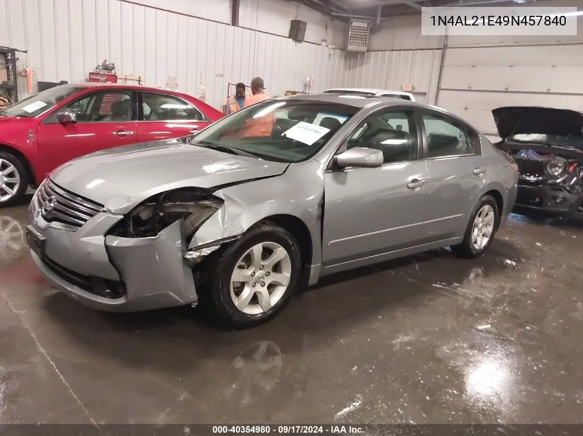 1N4AL21E49N457840 2009 Nissan Altima 2.5 S