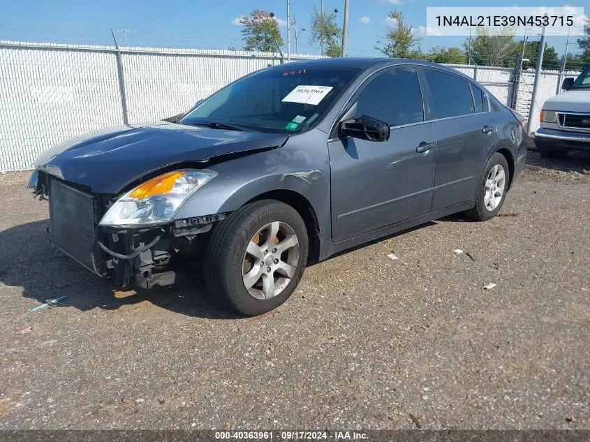 2009 Nissan Altima 2.5 S VIN: 1N4AL21E39N453715 Lot: 40363961