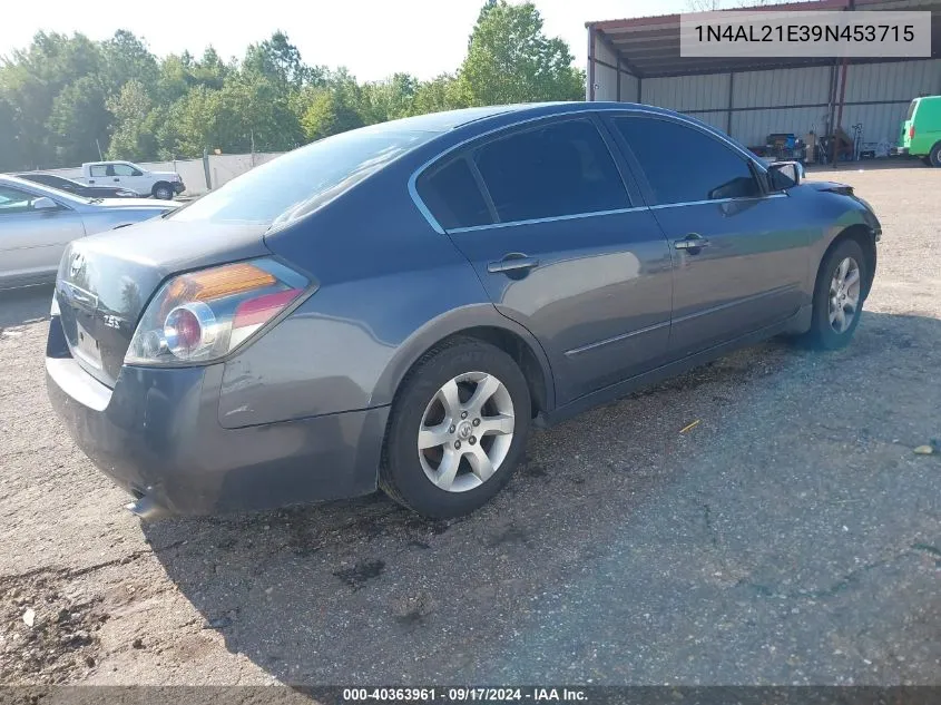 2009 Nissan Altima 2.5 S VIN: 1N4AL21E39N453715 Lot: 40363961