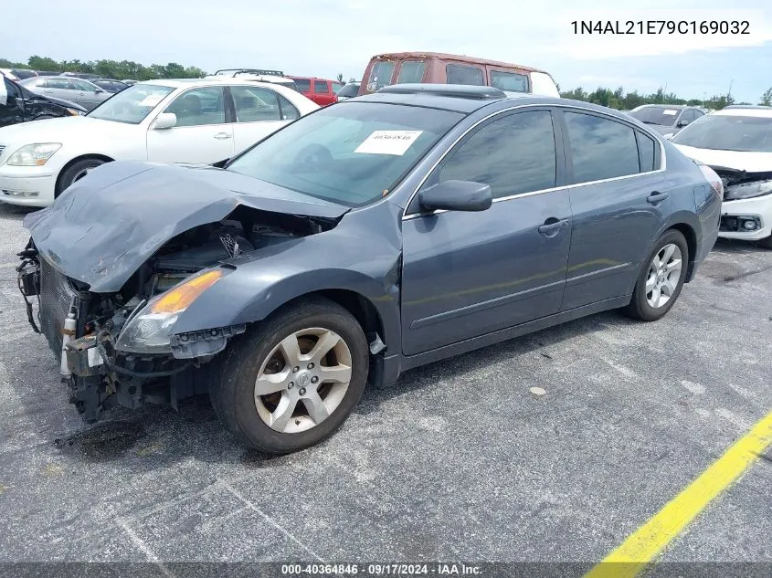 2009 Nissan Altima 2.5 S VIN: 1N4AL21E79C169032 Lot: 40364846