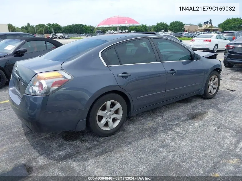 2009 Nissan Altima 2.5 S VIN: 1N4AL21E79C169032 Lot: 40364846