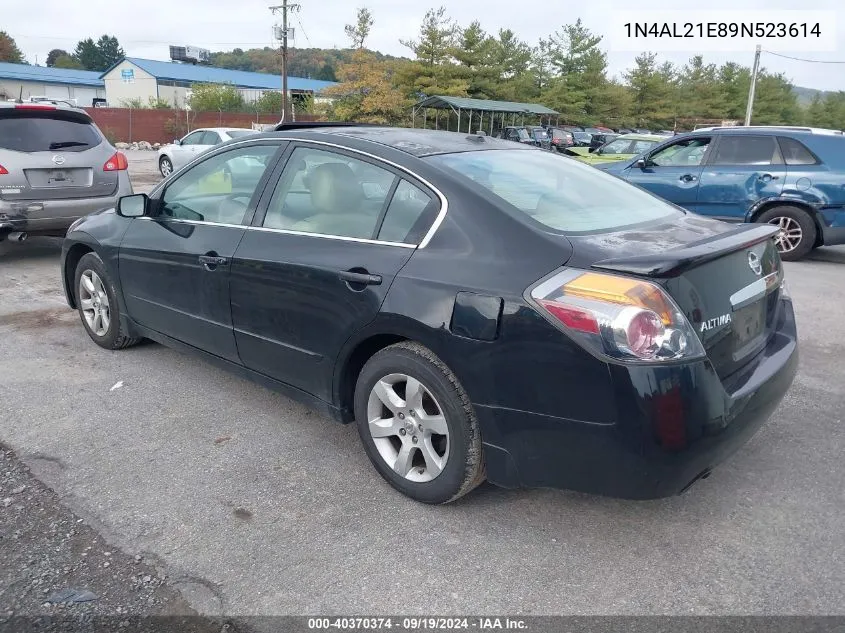 2009 Nissan Altima 2.5 S VIN: 1N4AL21E89N523614 Lot: 40370374