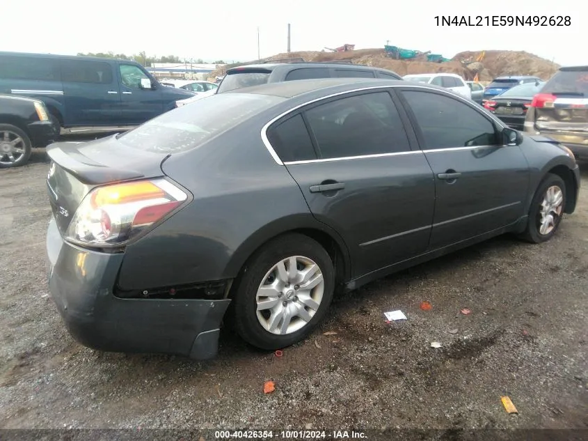 2009 Nissan Altima 2.5 S VIN: 1N4AL21E59N492628 Lot: 40426354