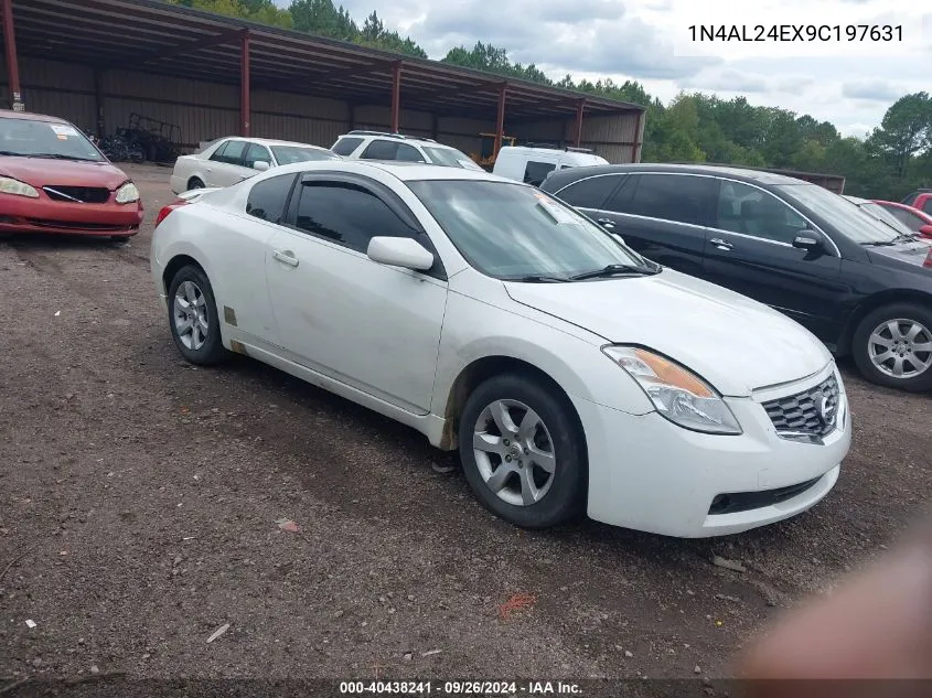 2009 Nissan Altima 2.5 S VIN: 1N4AL24EX9C197631 Lot: 40438241