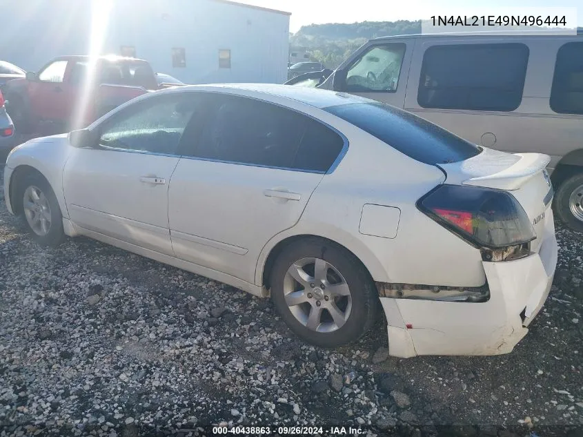 1N4AL21E49N496444 2009 Nissan Altima 2.5 S