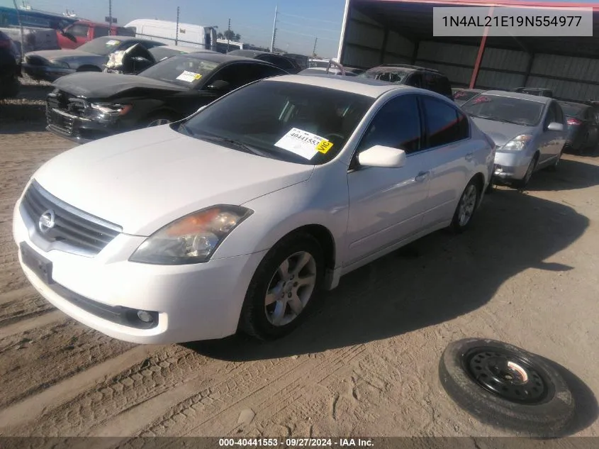 2009 Nissan Altima 2.5 S VIN: 1N4AL21E19N554977 Lot: 40441553