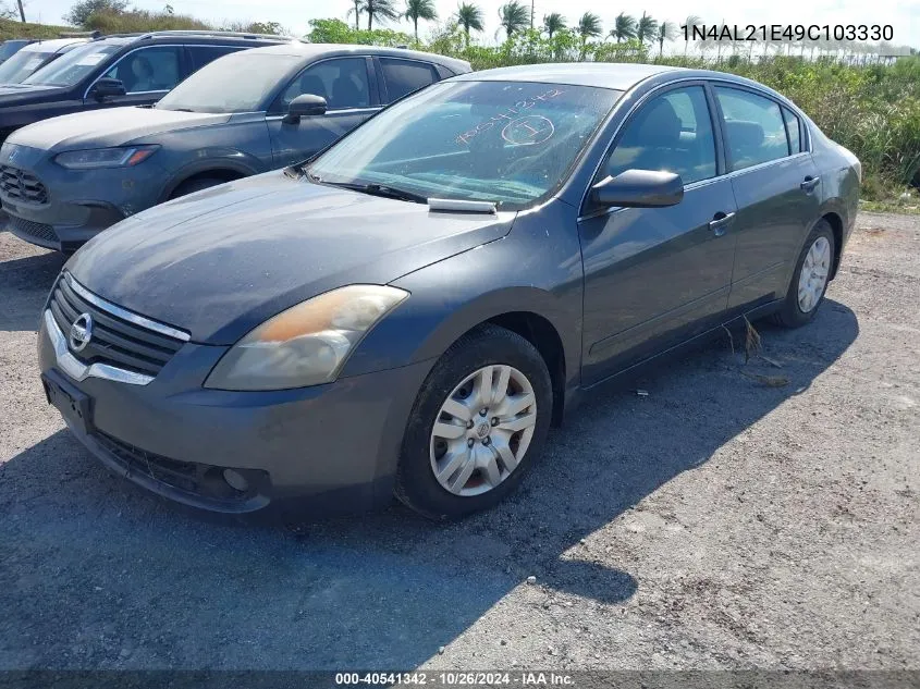 2009 Nissan Altima 2.5 S VIN: 1N4AL21E49C103330 Lot: 40541342