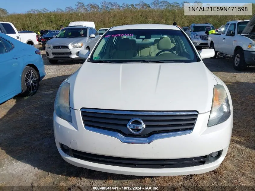 2009 Nissan Altima 2.5/2.5S VIN: 1N4AL21E59N471598 Lot: 40541441