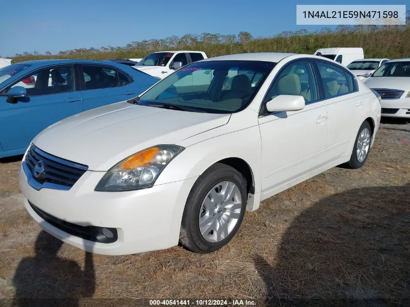 2009 Nissan Altima 2.5/2.5S VIN: 1N4AL21E59N471598 Lot: 40541441