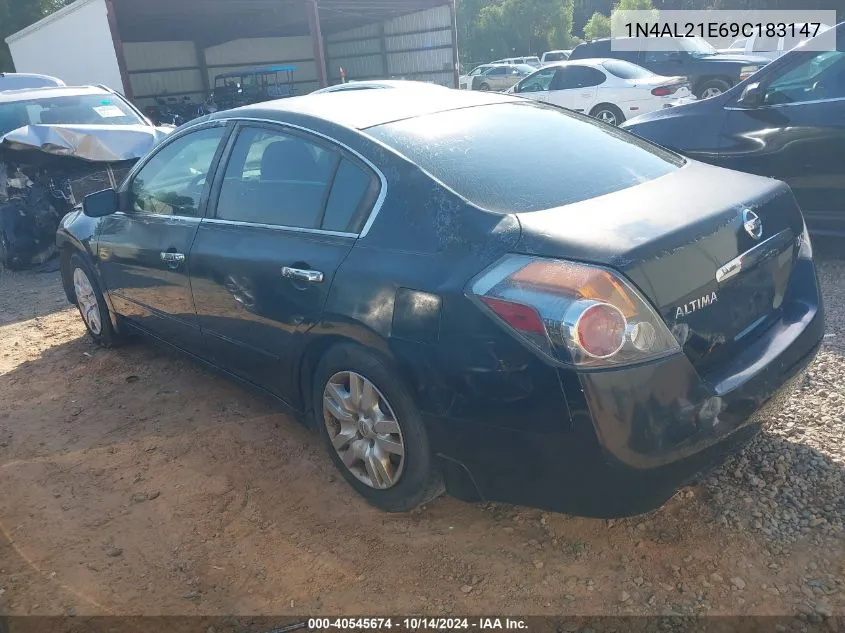 2009 Nissan Altima 2.5 S VIN: 1N4AL21E69C183147 Lot: 40545674