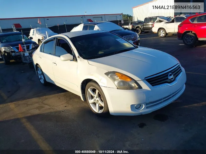 2009 Nissan Altima 2.5 S VIN: 1N4AL21E89N416563 Lot: 40550049