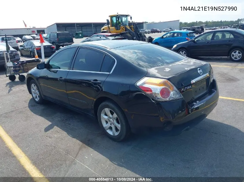 2009 Nissan Altima 2.5 S VIN: 1N4AL21E19N527990 Lot: 40554813