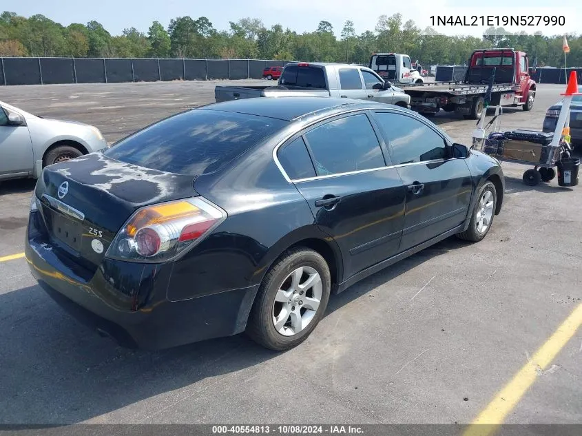 2009 Nissan Altima 2.5 S VIN: 1N4AL21E19N527990 Lot: 40554813