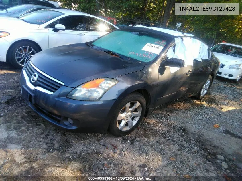 2009 Nissan Altima 2.5 S VIN: 1N4AL21E89C129428 Lot: 40555306