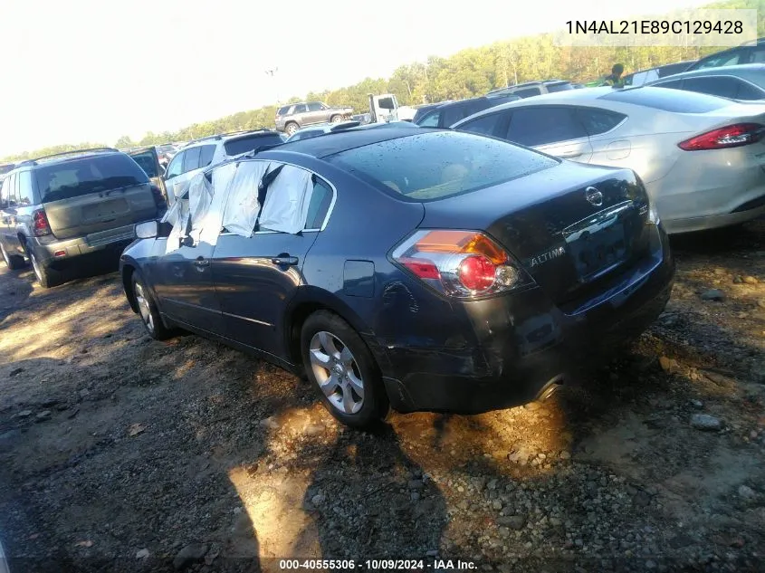 2009 Nissan Altima 2.5 S VIN: 1N4AL21E89C129428 Lot: 40555306