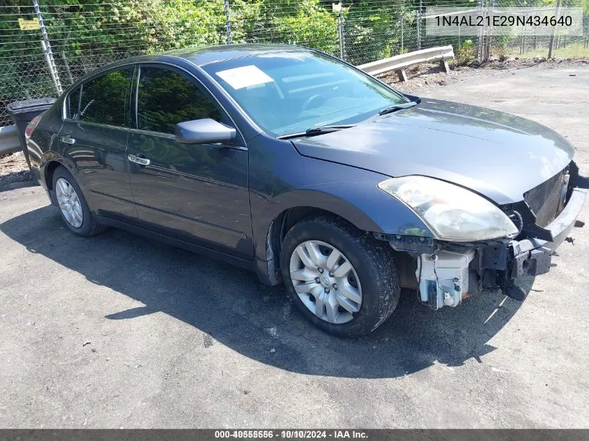 2009 Nissan Altima 2.5 S VIN: 1N4AL21E29N434640 Lot: 40555556