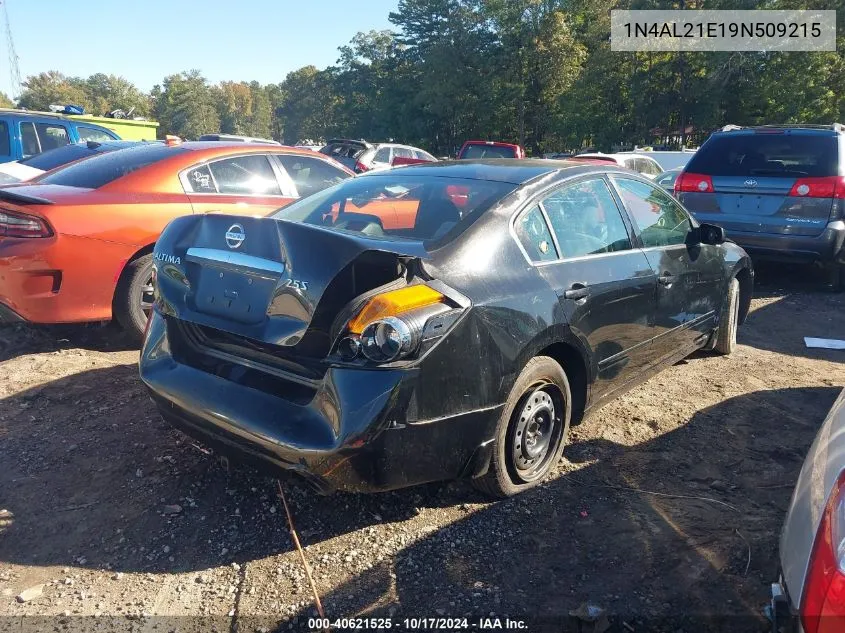 1N4AL21E19N509215 2009 Nissan Altima 2.5 S