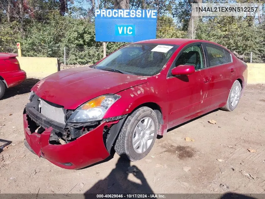 1N4AL21EX9N512257 2009 Nissan Altima 2.5/2.5S