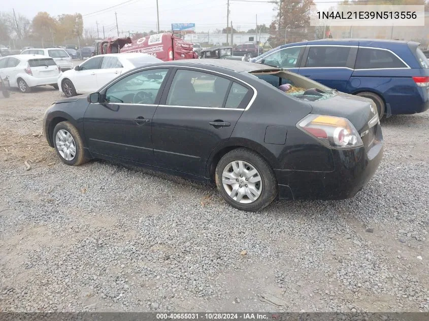 2009 Nissan Altima 2.5 S VIN: 1N4AL21E39N513556 Lot: 40655031