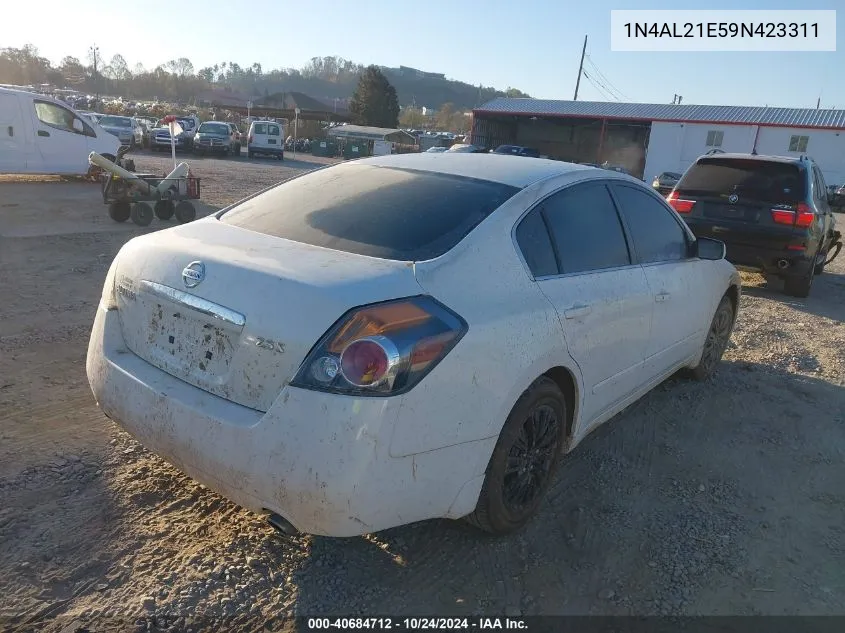 2009 Nissan Altima 2.5 S VIN: 1N4AL21E59N423311 Lot: 40684712