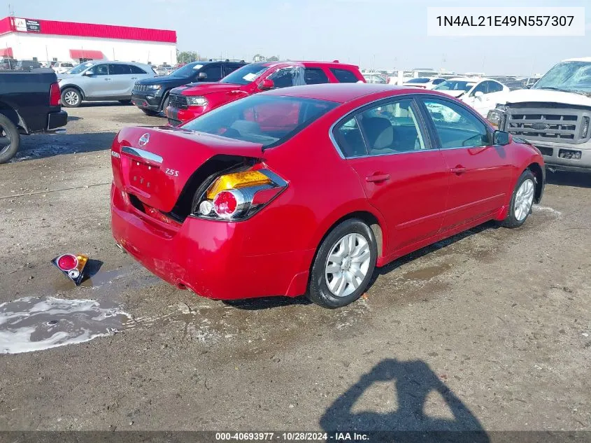 2009 Nissan Altima 2.5 S VIN: 1N4AL21E49N557307 Lot: 40693977