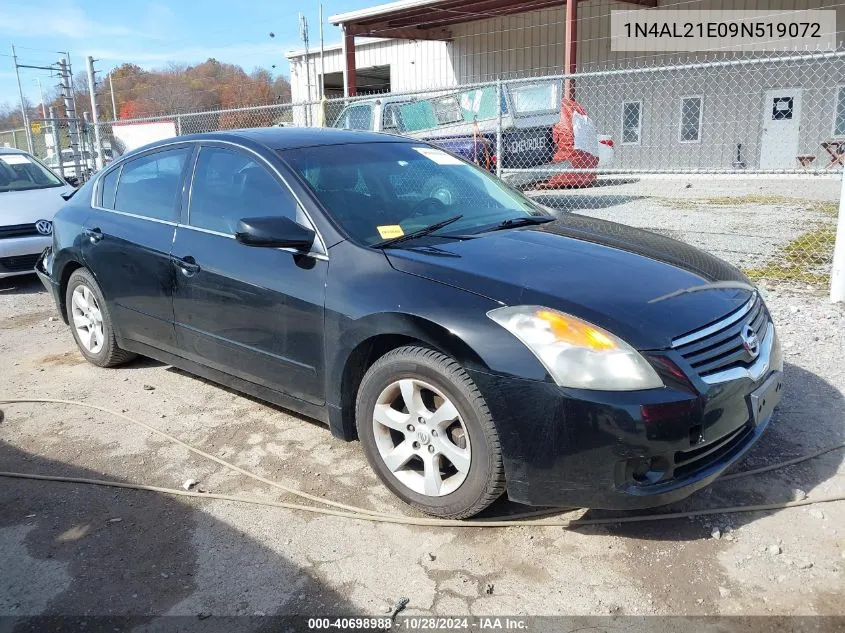 2009 Nissan Altima 2.5 S VIN: 1N4AL21E09N519072 Lot: 40698988