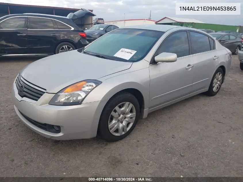 2009 Nissan Altima 2.5 S VIN: 1N4AL21E09N453865 Lot: 40714096