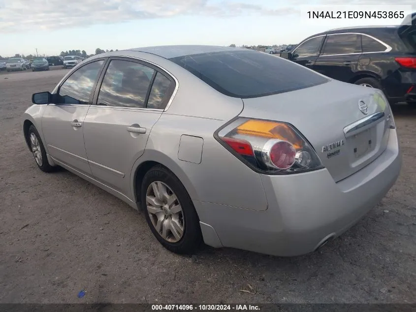 2009 Nissan Altima 2.5 S VIN: 1N4AL21E09N453865 Lot: 40714096