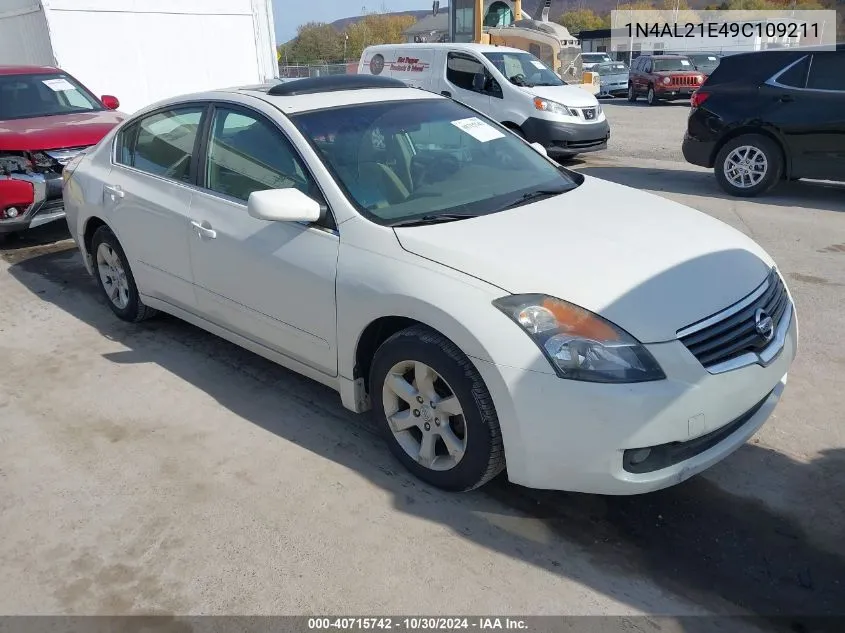 2009 Nissan Altima 2.5 S VIN: 1N4AL21E49C109211 Lot: 40715742