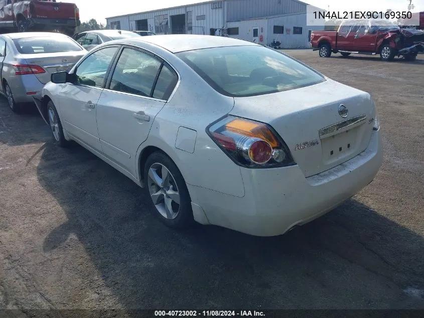 2009 Nissan Altima 2.5 S VIN: 1N4AL21EX9C169350 Lot: 40723002