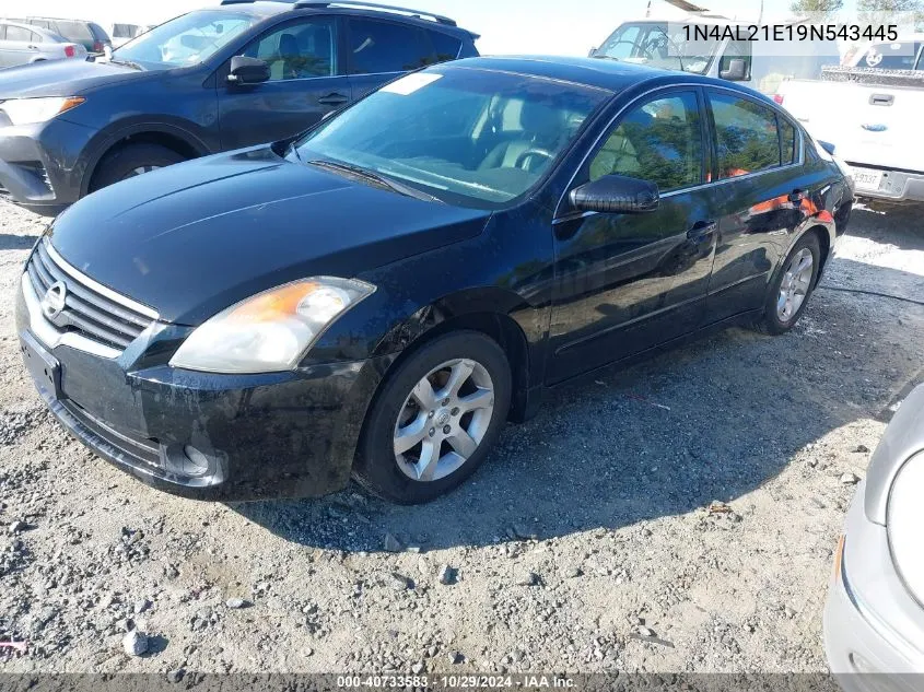 2009 Nissan Altima 2.5 S VIN: 1N4AL21E19N543445 Lot: 40733583