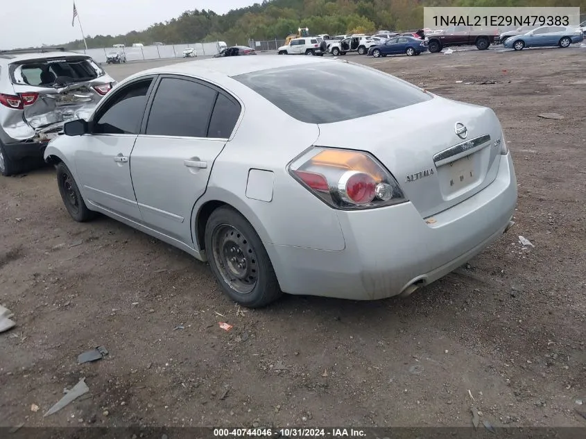 2009 Nissan Altima 2.5 S VIN: 1N4AL21E29N479383 Lot: 40744046