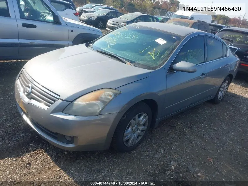 2009 Nissan Altima 2.5 S VIN: 1N4AL21E89N466430 Lot: 40744748