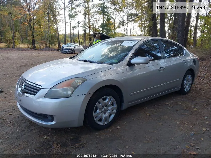 2009 Nissan Altima 2.5 S VIN: 1N4AL21E89C146293 Lot: 40759121