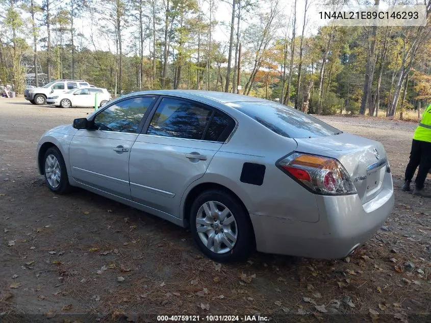 2009 Nissan Altima 2.5 S VIN: 1N4AL21E89C146293 Lot: 40759121