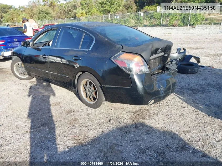 2009 Nissan Altima 2.5 S VIN: 1N4AL21E69N435158 Lot: 40761460