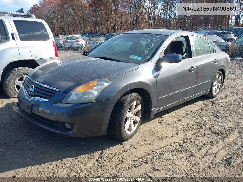 2009 Nissan Altima 2.5 S VIN: 1N4AL21E69N490869 Lot: 40763226