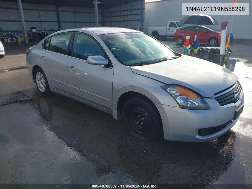 2009 Nissan Altima 2.5 S VIN: 1N4AL21E19N558298 Lot: 40768387