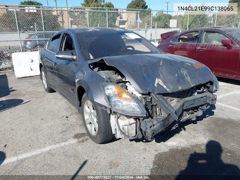 2009 Nissan Altima Hybrid VIN: 1N4CL21E99C138065 Lot: 40773821