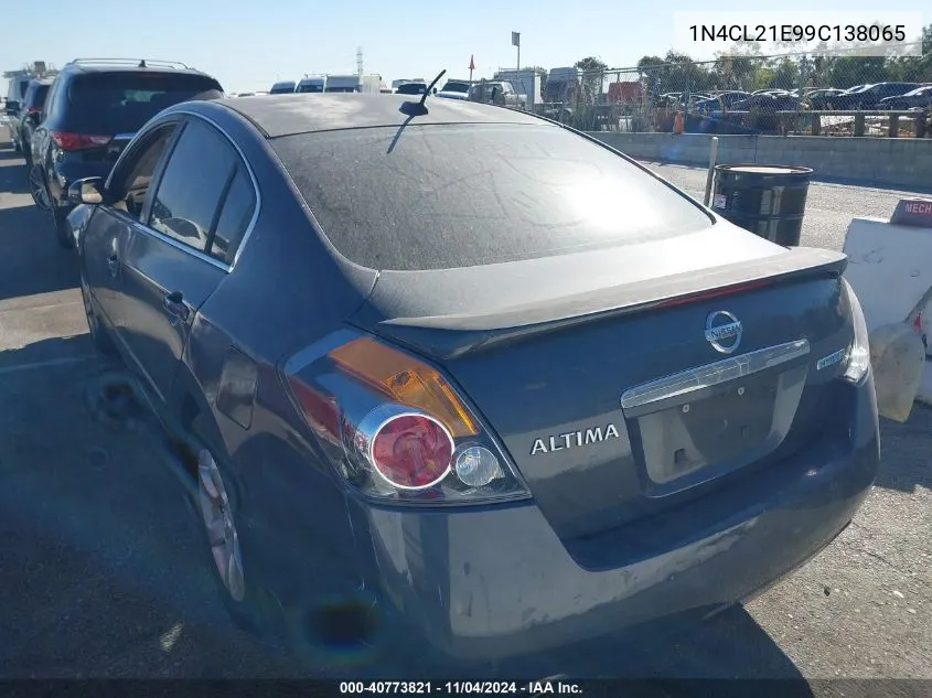 1N4CL21E99C138065 2009 Nissan Altima Hybrid