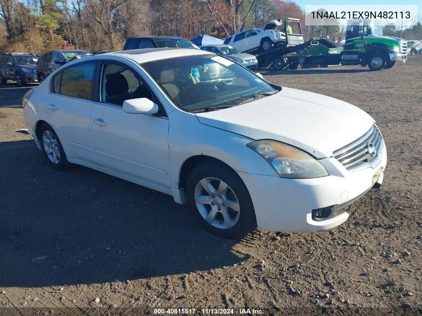 2009 Nissan Altima 2.5 S VIN: 1N4AL21EX9N482113 Lot: 40815517