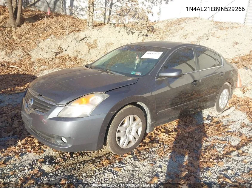 2009 Nissan Altima 2.5 S VIN: 1N4AL21E89N529266 Lot: 40832267