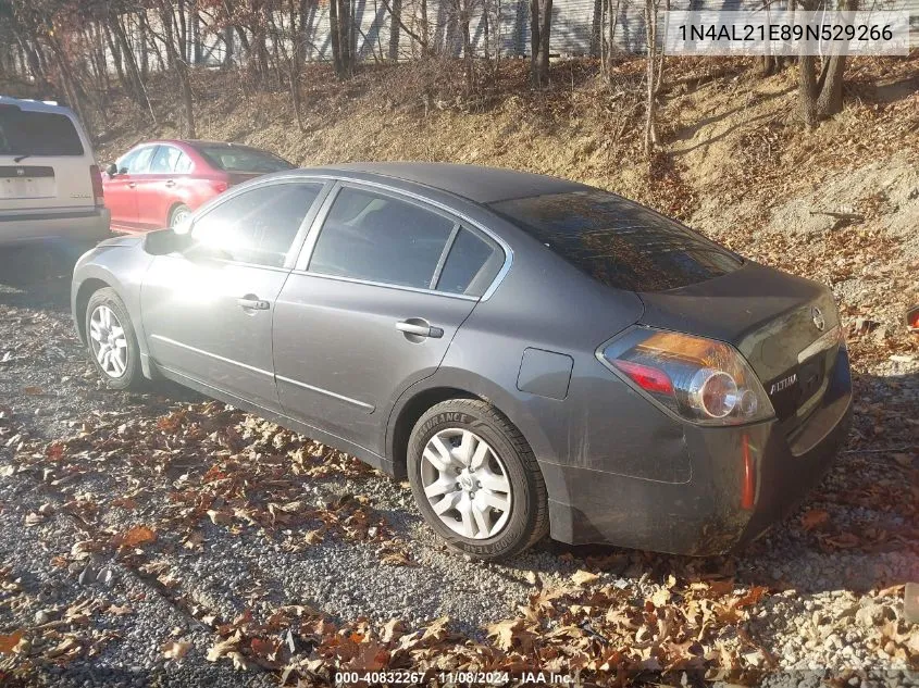 2009 Nissan Altima 2.5 S VIN: 1N4AL21E89N529266 Lot: 40832267