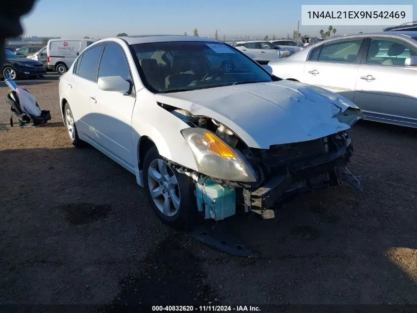 2009 Nissan Altima 2.5/2.5S VIN: 1N4AL21EX9N542469 Lot: 40832620