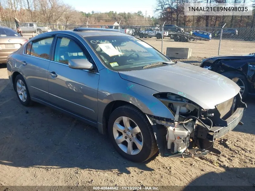 2009 Nissan Altima 2.5 S VIN: 1N4AL21E89N498035 Lot: 40844642