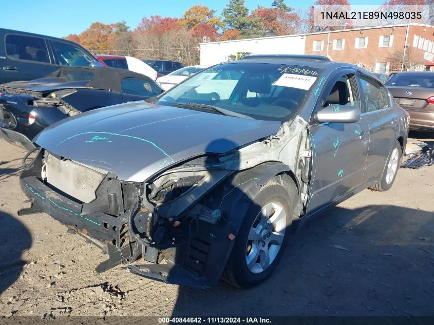 2009 Nissan Altima 2.5 S VIN: 1N4AL21E89N498035 Lot: 40844642