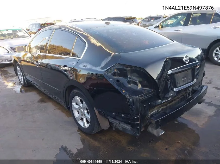 2009 Nissan Altima 2.5 S VIN: 1N4AL21E59N497876 Lot: 40844658